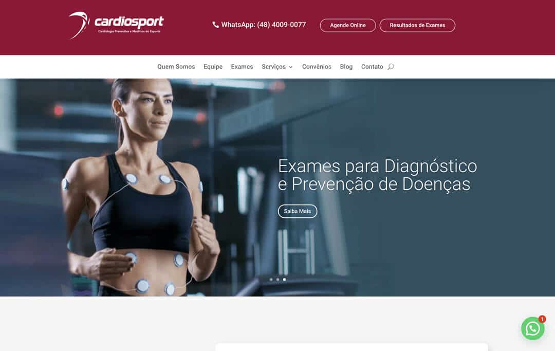 Site da Cardiosport