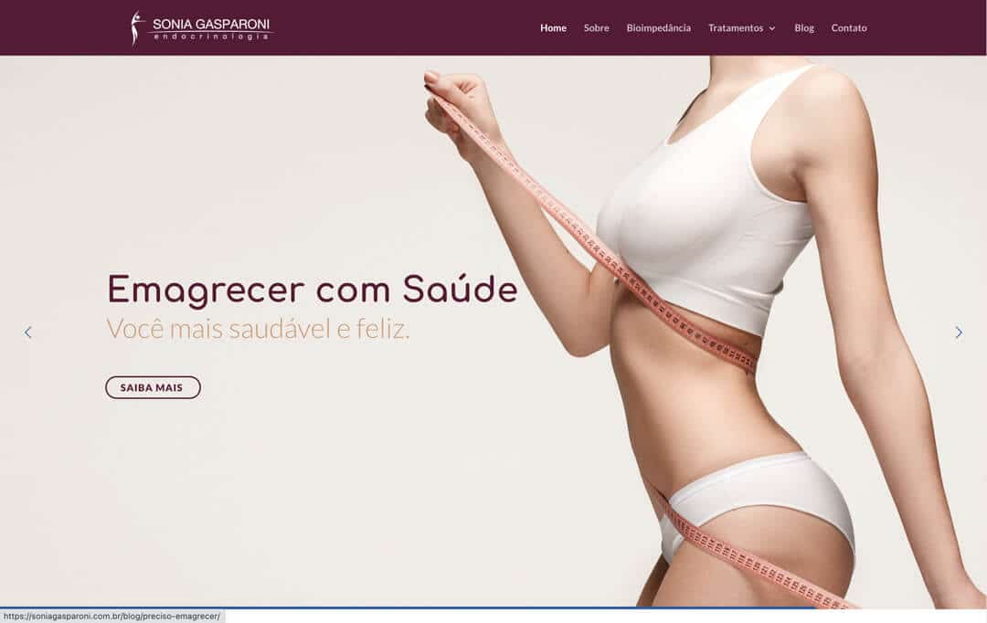 Site da Dra Sonia Gasparoni